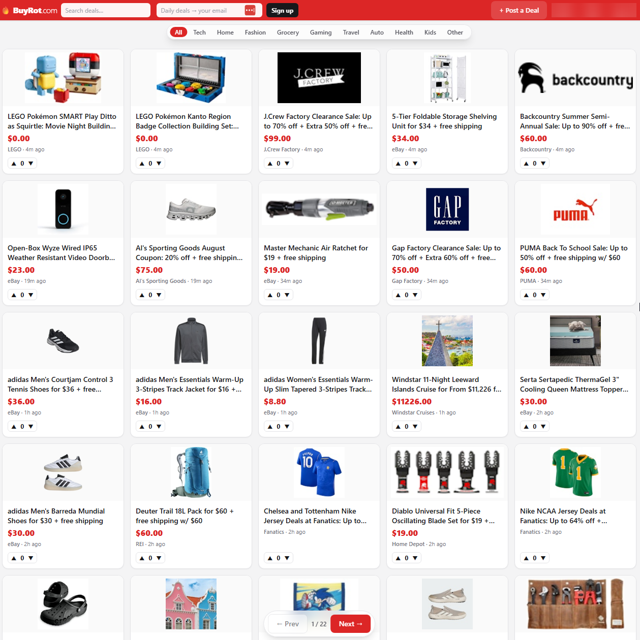 BuyRot.com screenshot